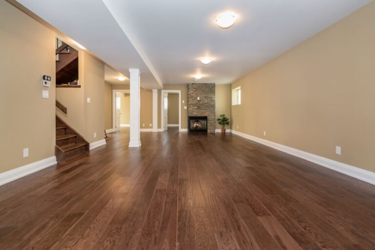 Open Plan Hardwood Floor New Home - Ontario house by the builder